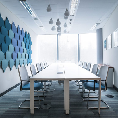 Wall - Acoustic Panel Shaped